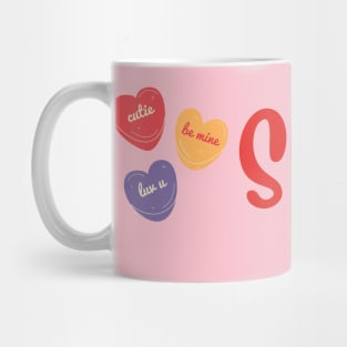 Valentine's day speech therapy, speech language pathology, slpa, speech therapist Mug